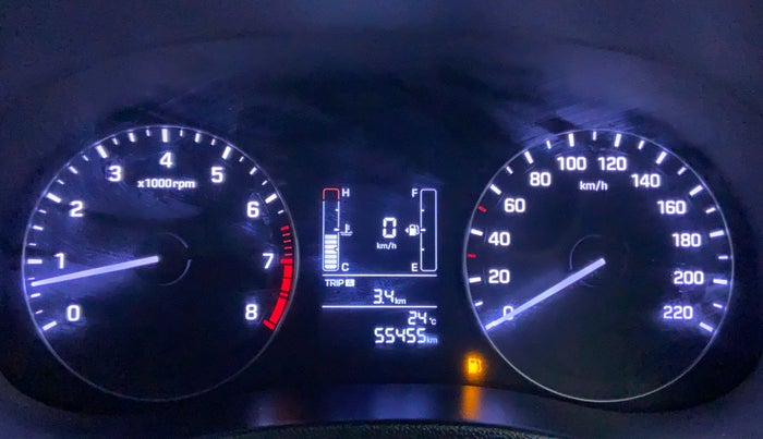 2015 Hyundai Creta 1.6 SX PLUS PETROL, Petrol, Manual, 55,546 km, Odometer Image