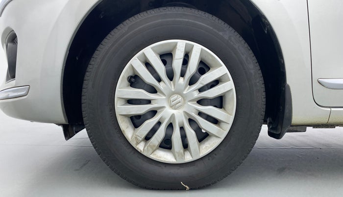 2018 Maruti Dzire VXI AMT, Petrol, Automatic, 60,253 km, Left Front Wheel