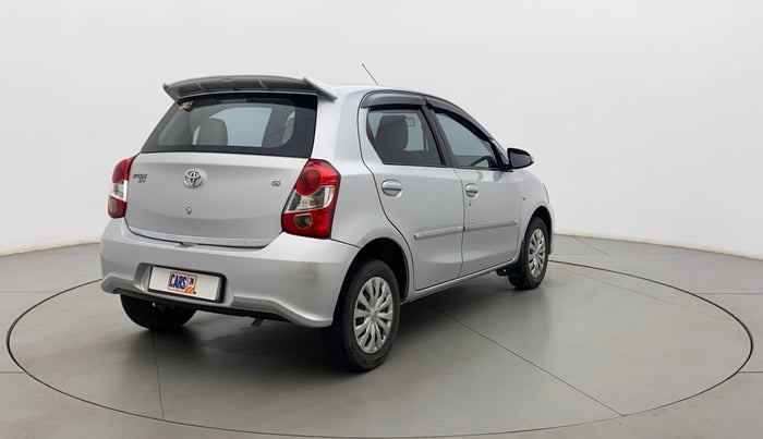 2013 Toyota Etios Liva G, Petrol, Manual, 72,597 km, Right Back Diagonal