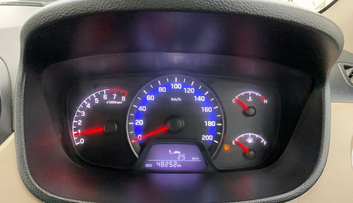 2015 Hyundai Xcent SX 1.2, Petrol, Manual, 48,203 km, Odometer Image