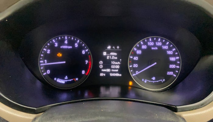 2014 Hyundai Elite i20 ASTA 1.2, CNG, Manual, 1,24,344 km, Odometer Image