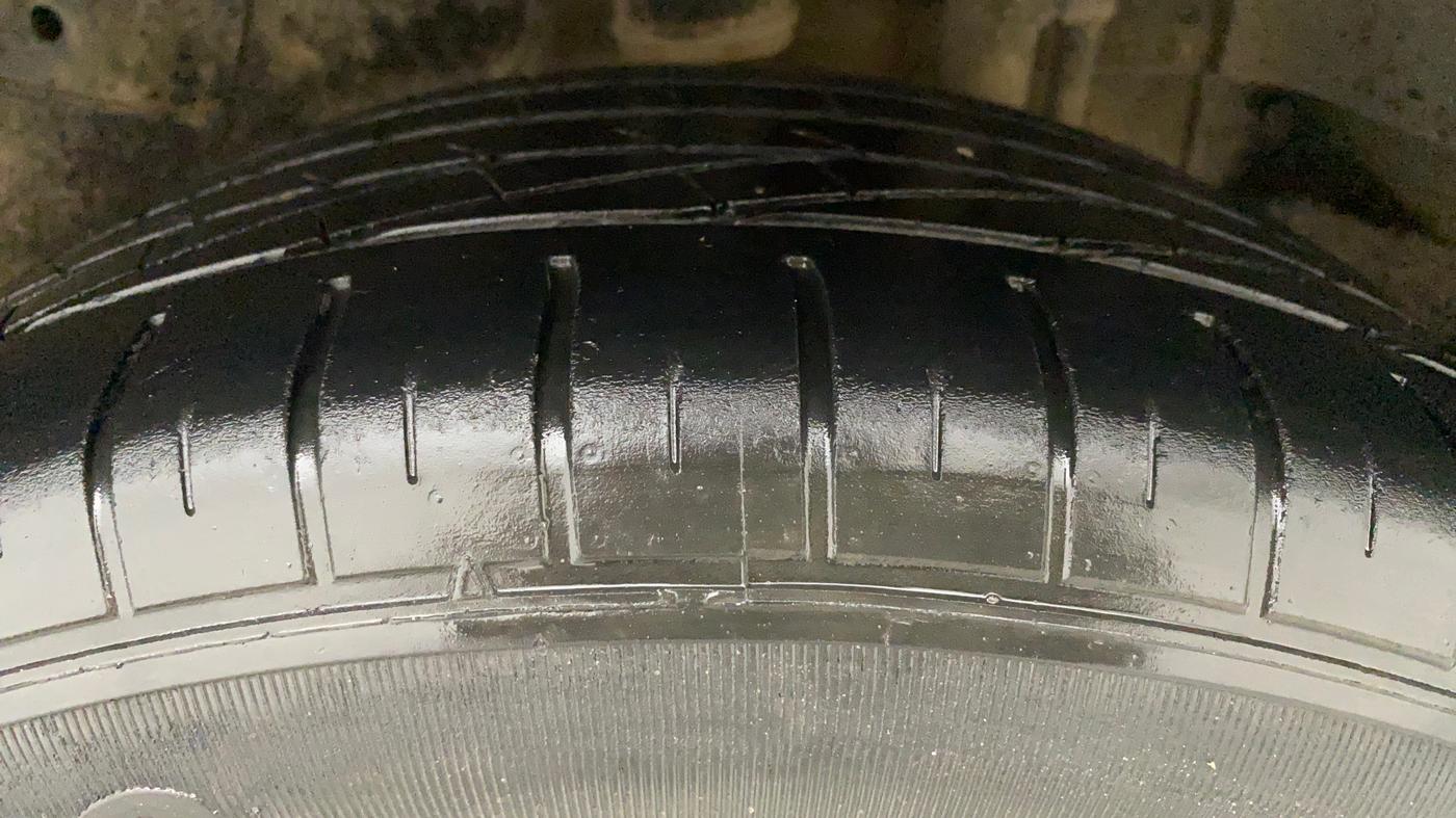 2017 Tata NEXON XZ PLUS PETROL, Petrol, Manual, 54,625 km, Left Rear Tyre Tread