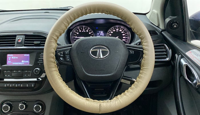2018 Tata TIGOR Revotron XZA 1.2, Petrol, Automatic, 18,353 km, Steering Wheel Close Up