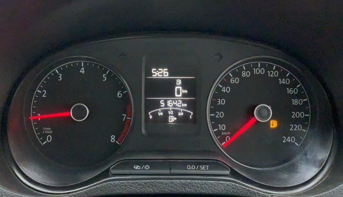 2018 Volkswagen Polo COMFORTLINE 1.0L MPI, Petrol, Manual, 51,642 km, Odometer Image