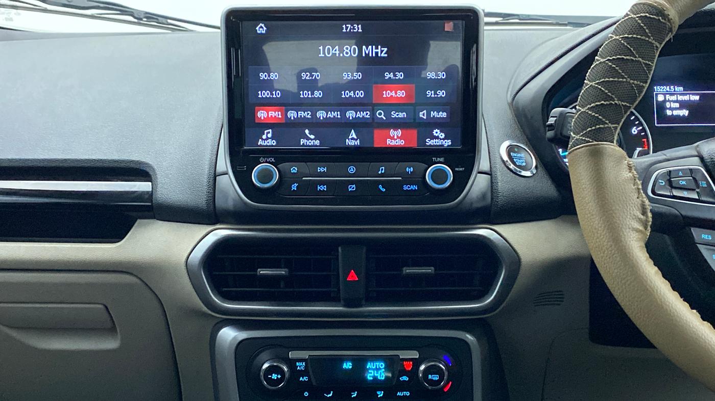 2020 Ford Ecosport 1.5 TITANIUM PLUS TI VCT AT, Petrol, Automatic, 15,386 km, Air Conditioner
