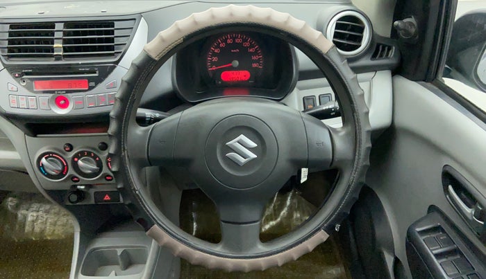2011 Maruti A Star VXI, Petrol, Manual, 49,501 km, Steering Wheel Close Up