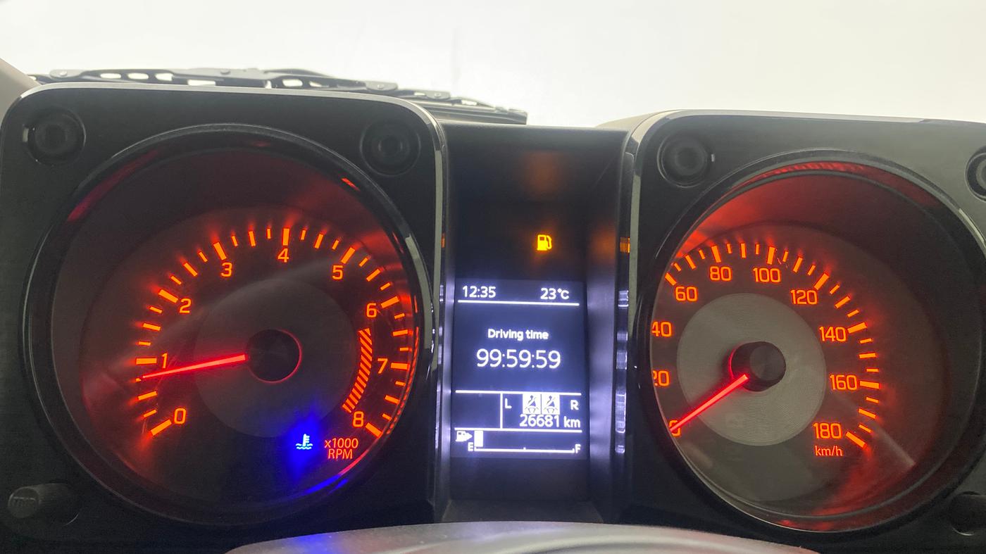 2023 Maruti JIMNY ALPHA ALL GRIP PRO MT, Petrol, Manual, 26,680 km, Odometer Image