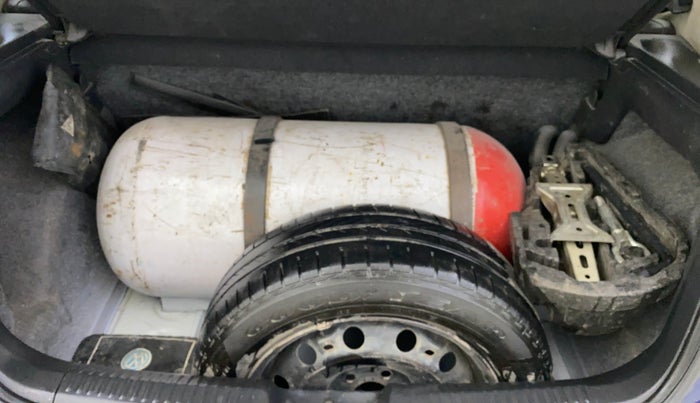 2013 Volkswagen Polo COMFORTLINE 1.2L PETROL, CNG, Manual, 74,931 km, Boot Inside