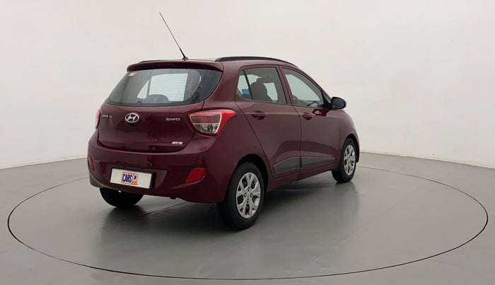 2015 Hyundai Grand i10 SPORTZ 1.2 KAPPA VTVT, Petrol, Manual, 54,095 km, Right Back Diagonal