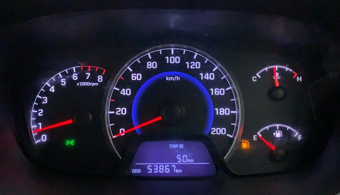 2015 Hyundai Grand i10 SPORTZ 1.2 KAPPA VTVT, Petrol, Manual, 54,095 km, Odometer Image