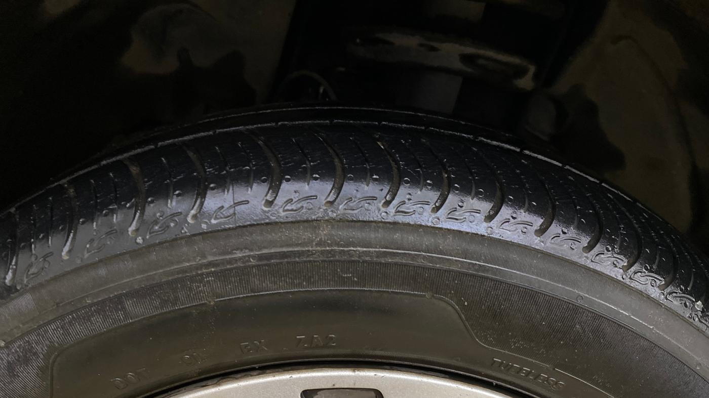 2023 Tata Tiago XZ PLUS CNG, CNG, Manual, 11,972 km, Left Front Tyre Tread