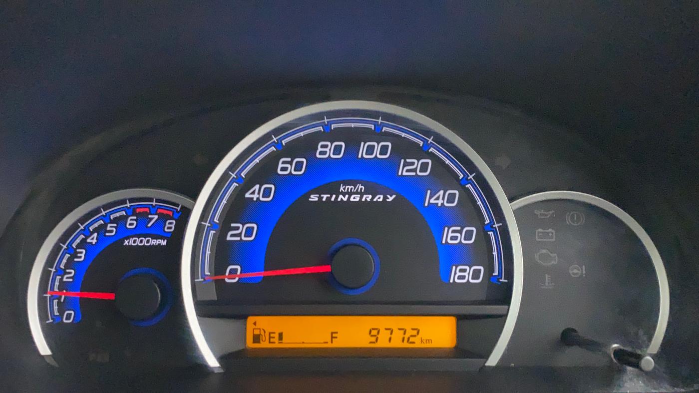 2014 Maruti Wagon R Stingray VXI, Petrol, Manual, 9,872 km, Odometer Image