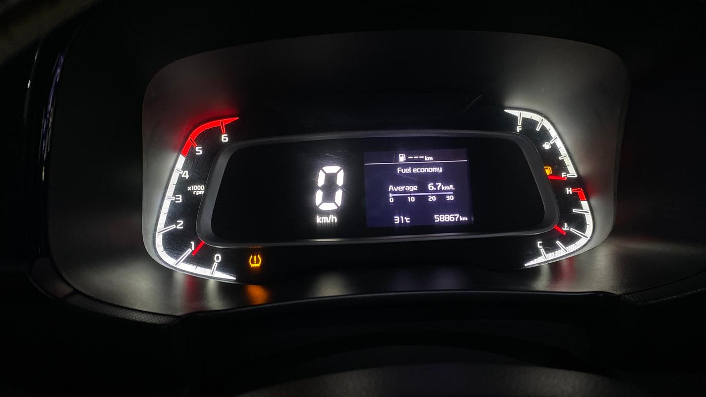 2022 KIA SONET HTK 1.5, Diesel, Manual, 58,854 km, Odometer Image