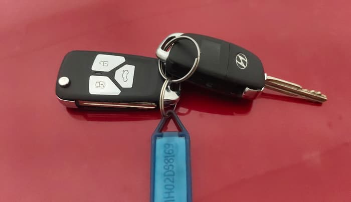 2014 Hyundai Xcent S 1.2, Petrol, Manual, 70,971 km, Key Close Up