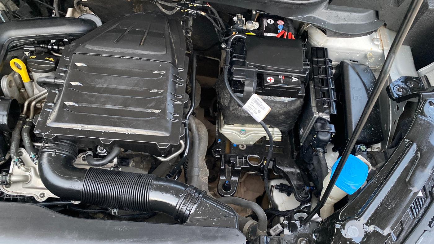 2022 Skoda KUSHAQ ACTIVE 1.0L TSI MT, Petrol, Manual, 84,819 km, Engine View - Left
