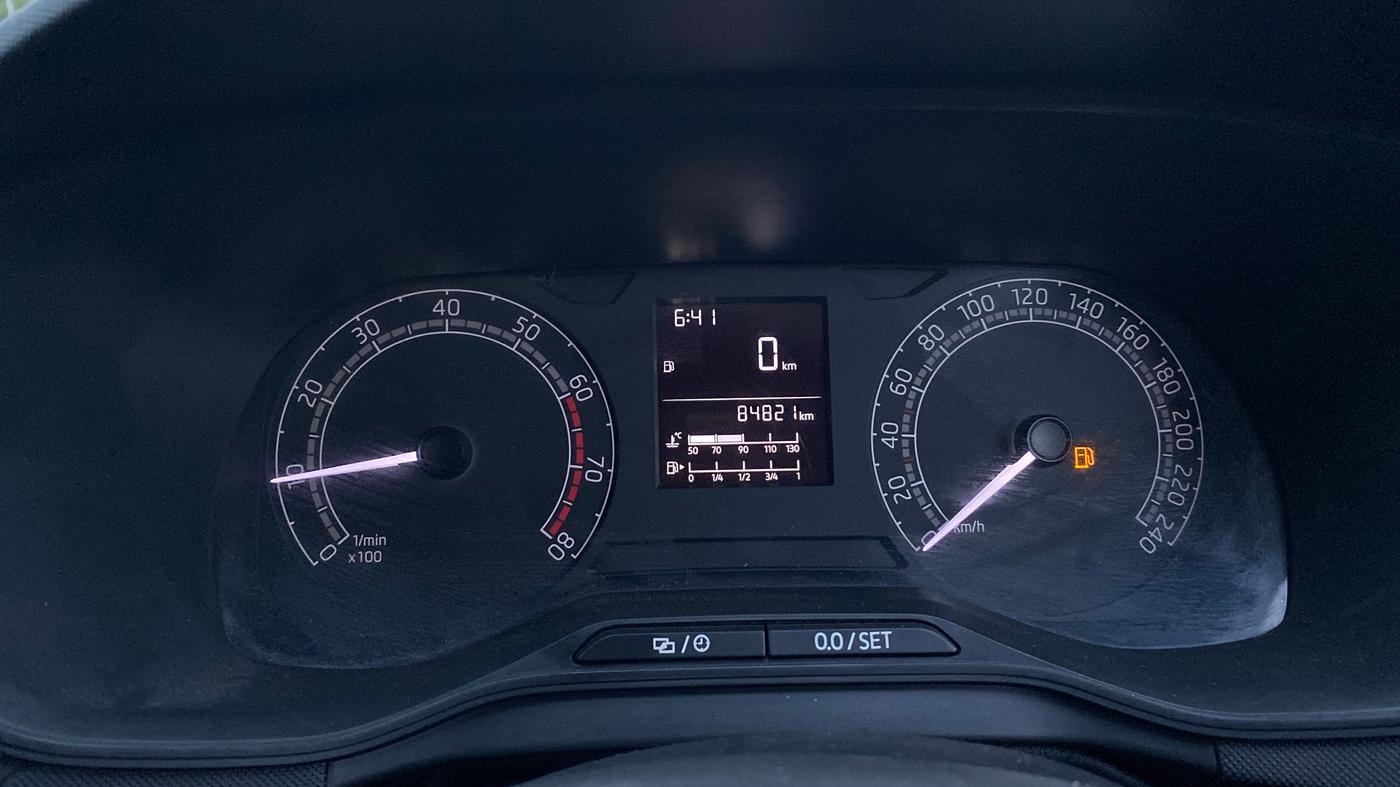 2022 Skoda KUSHAQ ACTIVE 1.0L TSI MT, Petrol, Manual, 84,819 km, Odometer Image