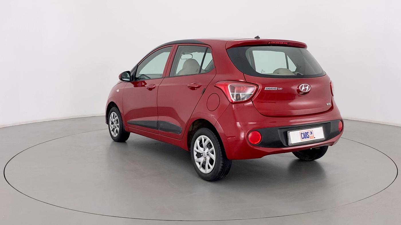 2017 Hyundai Grand i10 MAGNA 1.2 VTVT, Petrol, Manual, 39,849 km, Left Back Diagonal