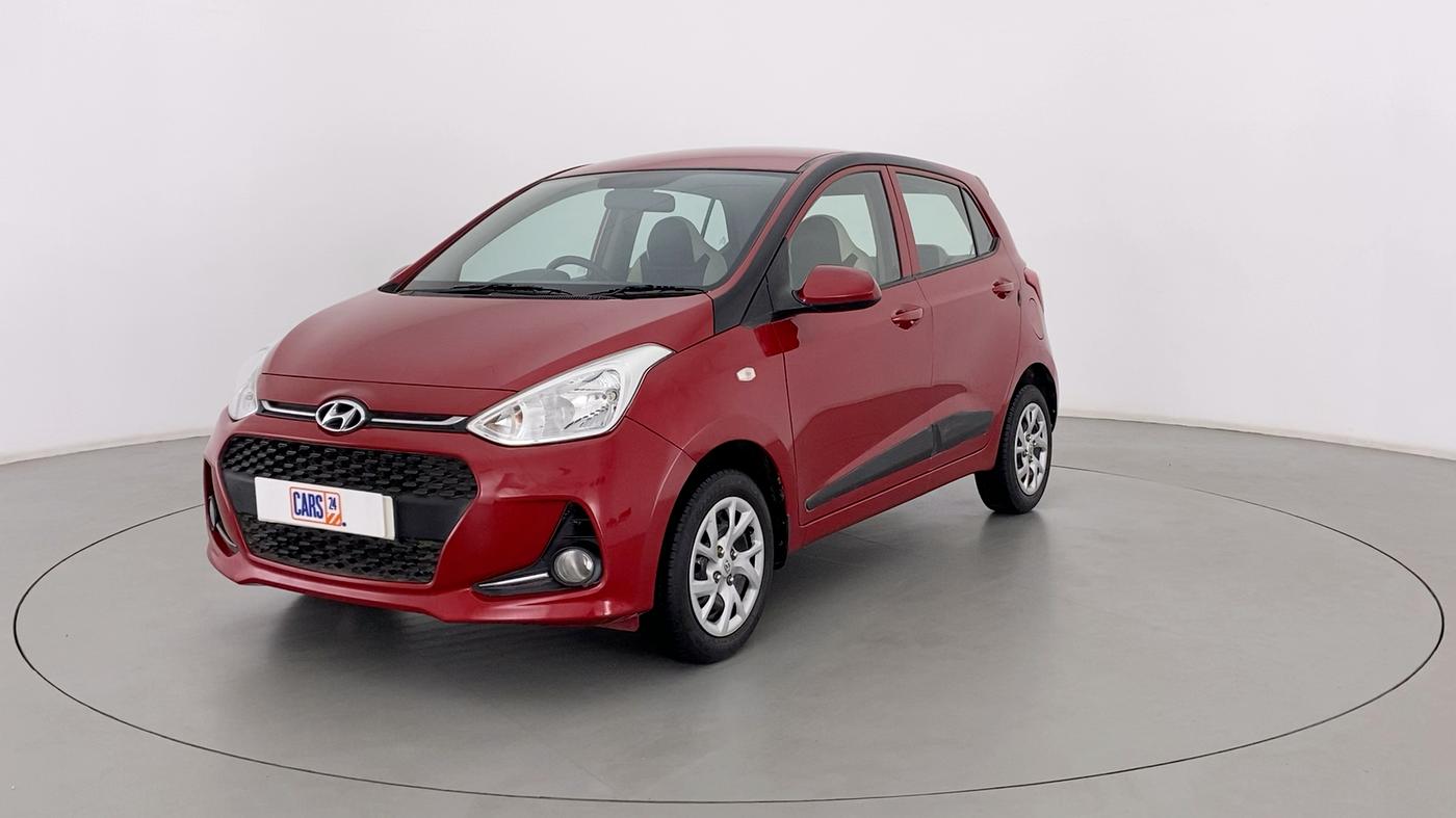 2017 Hyundai Grand i10 MAGNA 1.2 VTVT, Petrol, Manual, 39,849 km, Left Front Diagonal