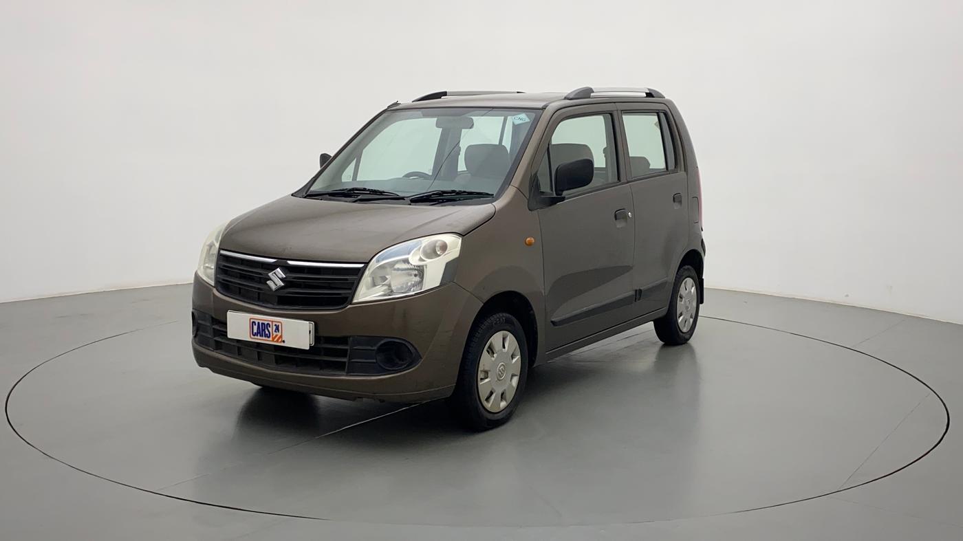 2012 Maruti Wagon R 1.0 LXI CNG, CNG, Manual, 48,766 km, Left Front Diagonal
