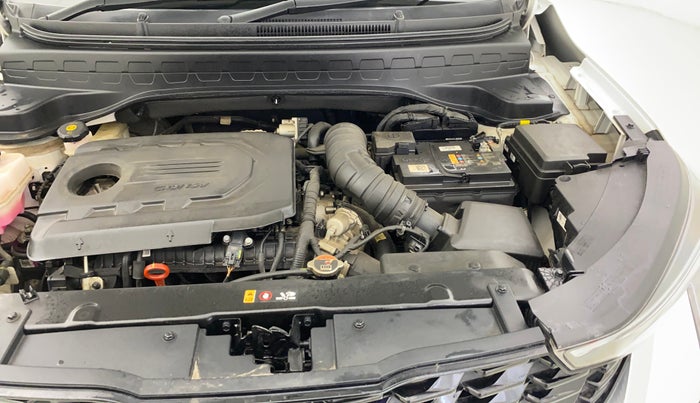 2025 KIA SONET HTX 1.5 AT, Diesel, Automatic, 27,399 km, Engine View - Left