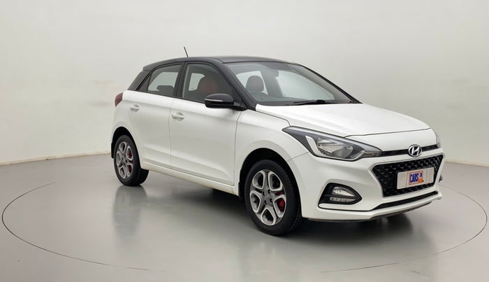2019 Hyundai Elite i20 1.2 SPORTZ PLUS DUAL TONE VTVT, Petrol, Manual, 24,046 km, Right Front Diagonal