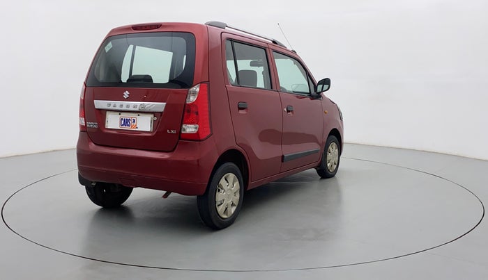 2013 Maruti Wagon R 1.0 LXI CNG, CNG, Manual, 72,324 km, Right Back Diagonal
