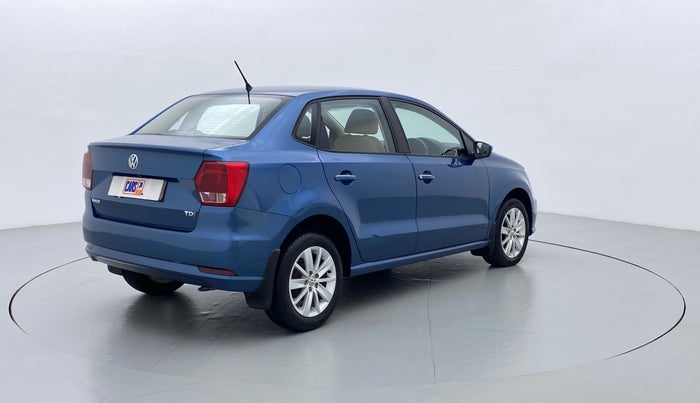 2016 Volkswagen Ameo HIGHLINE 1.5, Diesel, Manual, 28,640 km, Right Back Diagonal