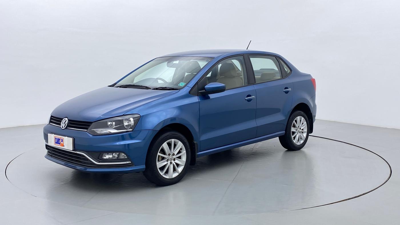 2016 Volkswagen Ameo HIGHLINE 1.5, Diesel, Manual, 28,640 km, Left Front Diagonal