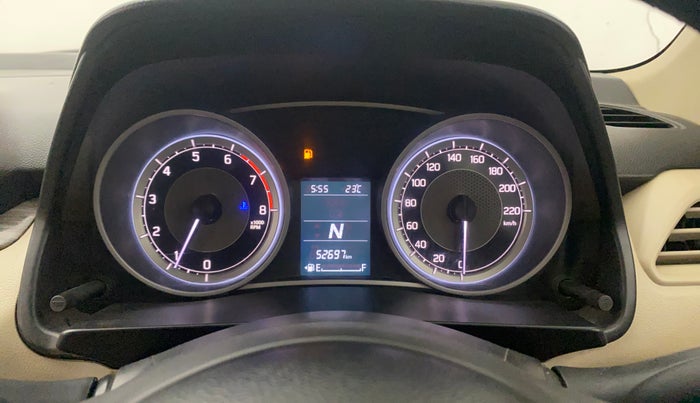 2020 Maruti Dzire VXI AMT, Petrol, Automatic, 52,694 km, Odometer Image