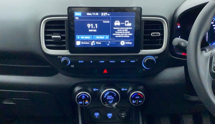 2020 Hyundai VENUE S Plus MT 1.2 Kappa, Petrol, Manual, 1,343 km, Air Conditioner