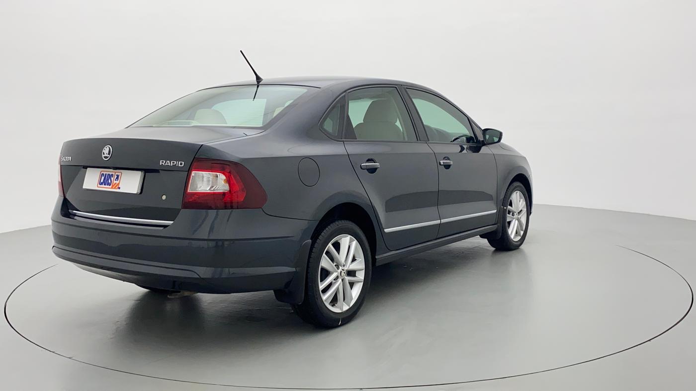 2021 Skoda Rapid STYLE 1.0TSI MT, Petrol, Manual, 10,716 km, Right Back Diagonal