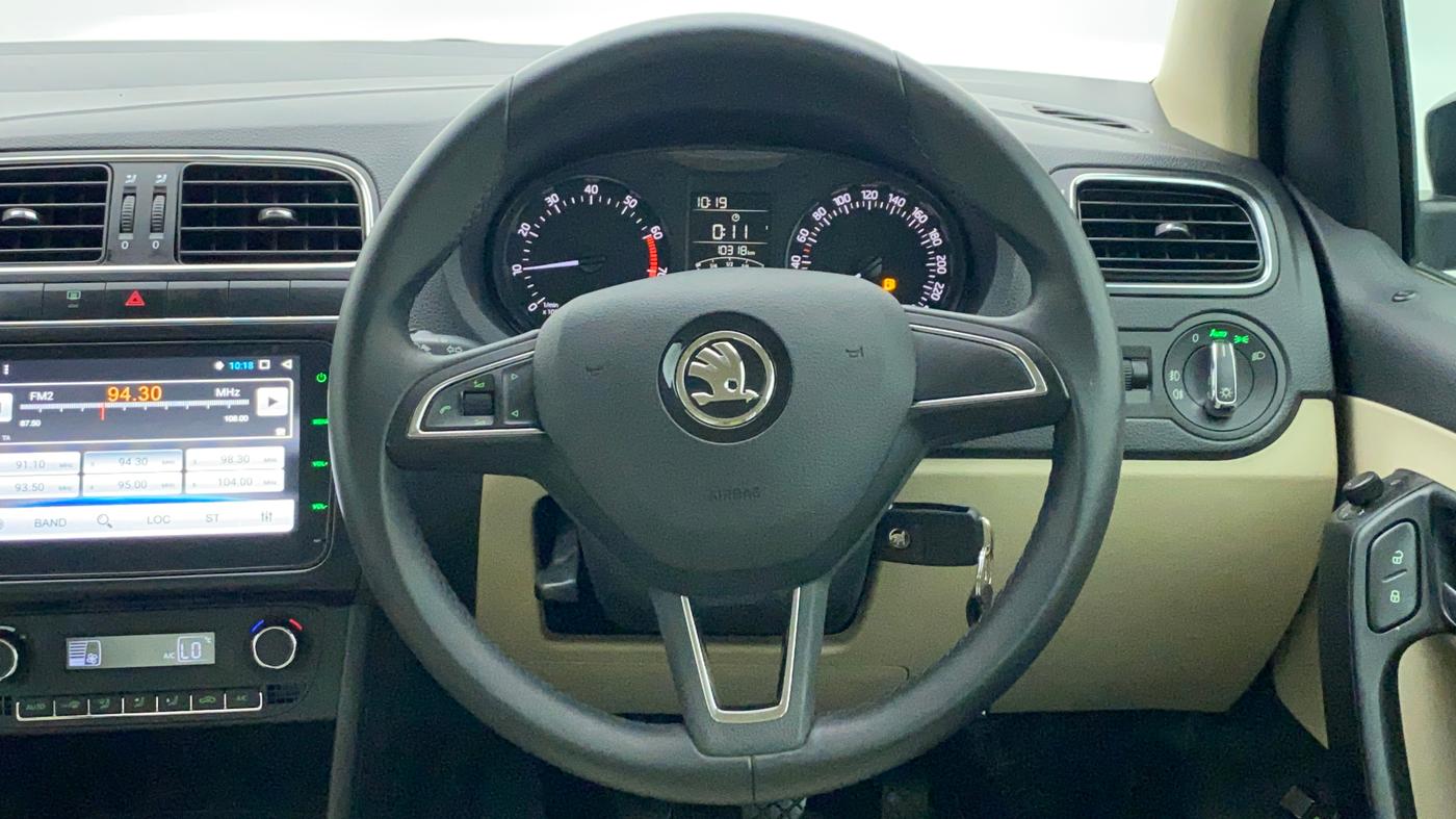 2021 Skoda Rapid STYLE 1.0TSI MT, Petrol, Manual, 10,716 km, Steering Wheel Close Up