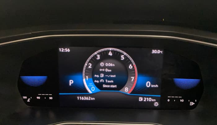 2022 Volkswagen TAIGUN TOPLINE 1.0 TSI AT, Petrol, Automatic, 1,16,362 km, Odometer Image