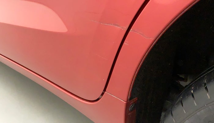 2019 Toyota Glanza V CVT, Petrol, Automatic, 38,099 km, Rear left door - Slightly dented