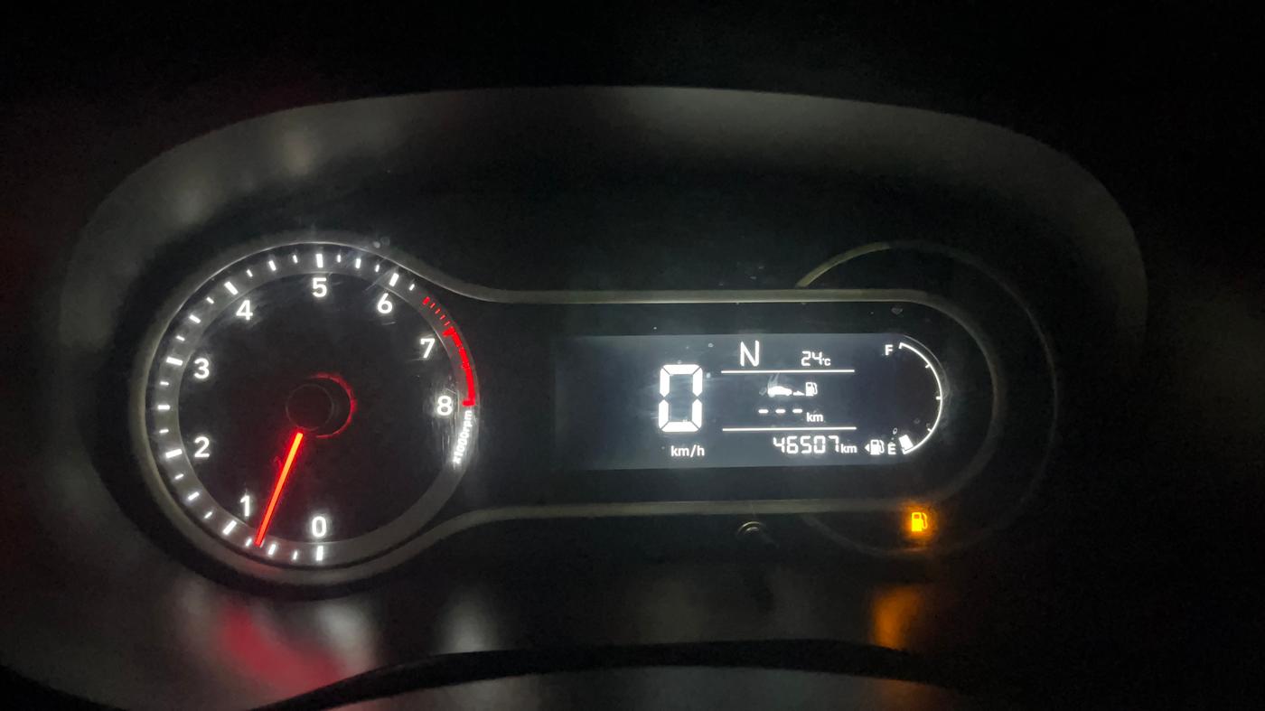 2022 Hyundai AURA SX PLUS 1.2 AMT, Petrol, Automatic, 46,491 km, Odometer Image