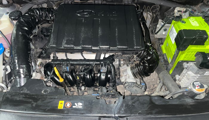 2022 Hyundai AURA SX PLUS 1.2 AMT, Petrol, Automatic, 46,491 km, Engine View