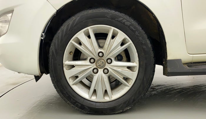 2019 Toyota Innova Crysta 2.8 ZX AT 7 STR, Diesel, Automatic, 90,137 km, Left Front Wheel