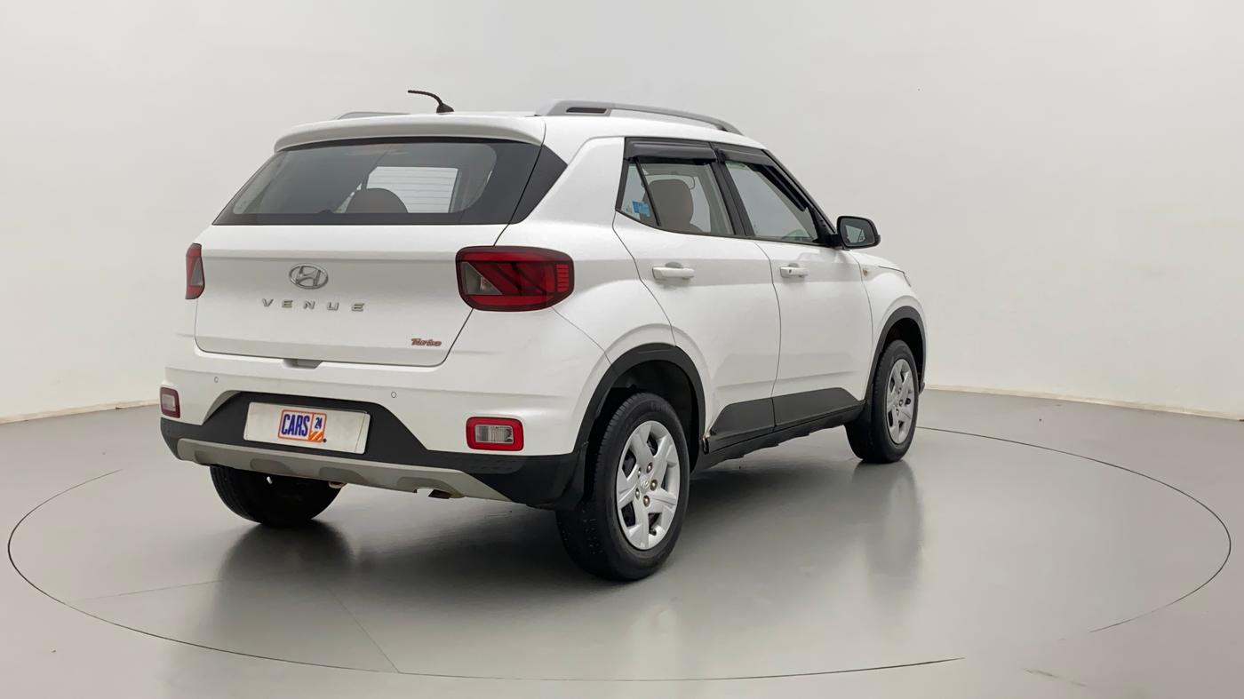 2020 Hyundai VENUE S 1.0 TURBO MT, Petrol, Manual, 19,138 km, Right Back Diagonal