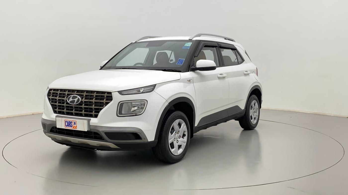 2020 Hyundai VENUE S 1.0 TURBO MT, Petrol, Manual, 19,138 km, Left Front Diagonal
