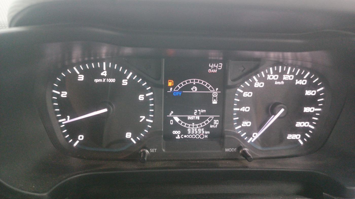2021 Tata ALTROZ XM PLUS PETROL, Petrol, Manual, 93,595 km, Odometer Image