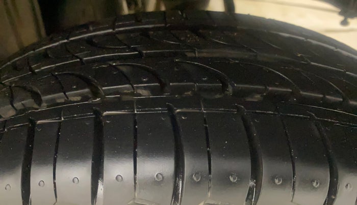 2015 Maruti Alto K10 VXI AMT, Petrol, Automatic, 37,287 km, Left Rear Tyre Tread