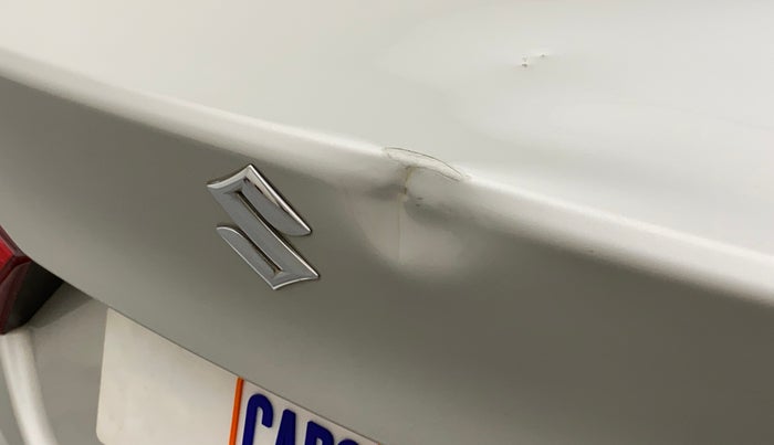 2014 Maruti Ciaz VXI+AT, Petrol, Automatic, 97,770 km, Dicky (Boot door) - Slightly dented