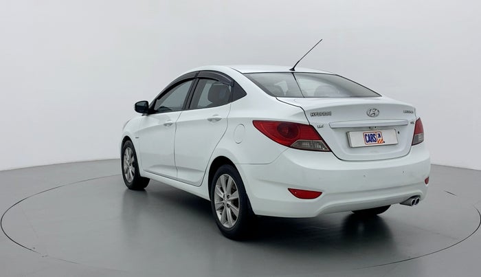 2013 Hyundai Verna FLUIDIC 1.6 SX VTVT, Petrol, Manual, 60,623 km, Left Back Diagonal