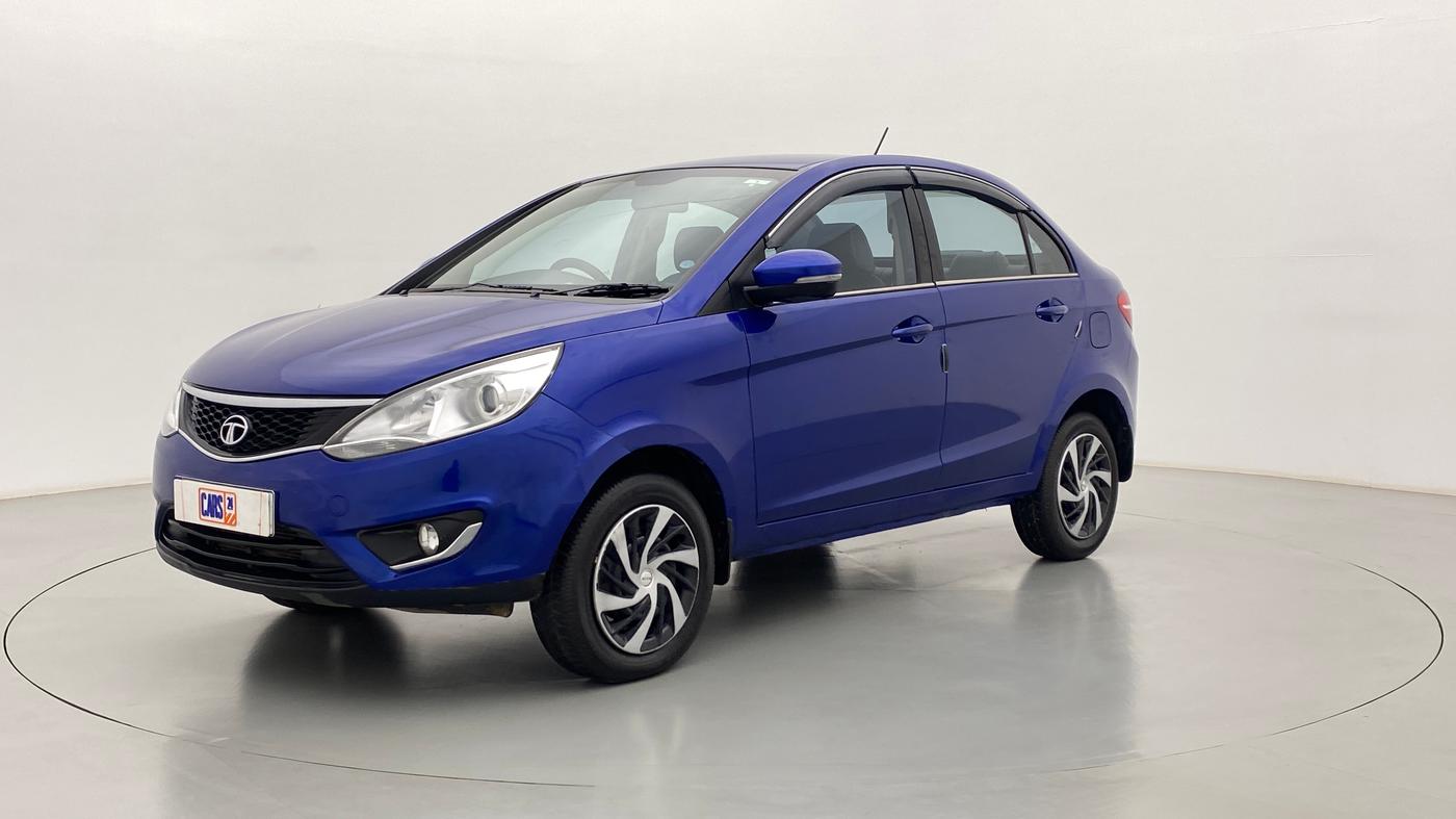 2016 Tata Zest XMS RT, Petrol, Manual, 44,478 km, Left Front Diagonal