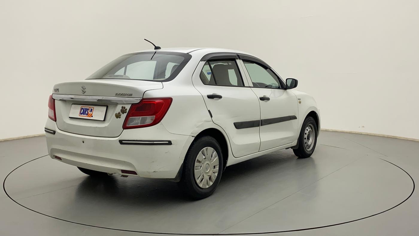 2017 Maruti Dzire LXI, CNG, Manual, 32,849 km, Right Back Diagonal