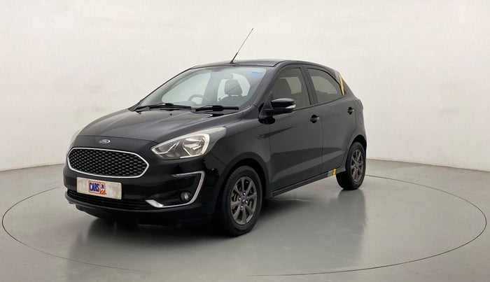 2019 Ford New Figo TITANIUM 1.2 PETROL MT, Petrol, Manual, 37,736 km, Left Front Diagonal