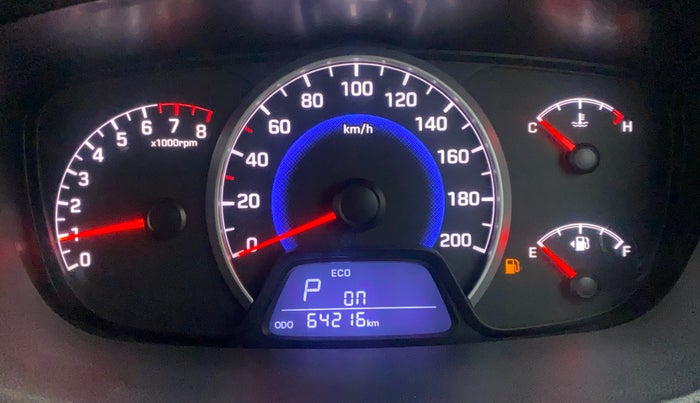 2016 Hyundai Grand i10 ASTA (O) AT 1.2 KAPPA VTVT, Petrol, Automatic, 64,215 km, Odometer Image