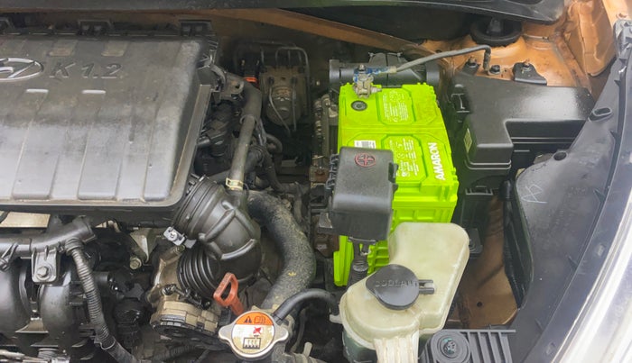 2016 Hyundai Grand i10 ASTA (O) AT 1.2 KAPPA VTVT, Petrol, Automatic, 64,215 km, Engine View - Left