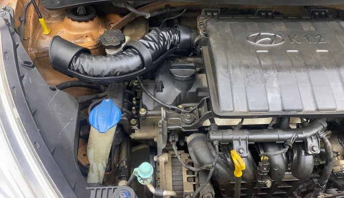 2016 Hyundai Grand i10 ASTA (O) AT 1.2 KAPPA VTVT, Petrol, Automatic, 64,215 km, Engine View - Right