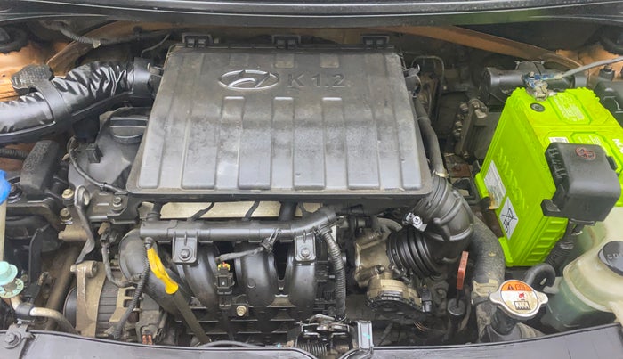 2016 Hyundai Grand i10 ASTA (O) AT 1.2 KAPPA VTVT, Petrol, Automatic, 64,215 km, Engine View